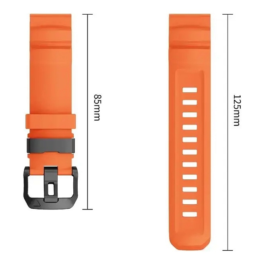 TECH-PROTECT MOTION GARMIN FENIX 5 / 6 / 6 PRO / 7 / 8 / 8 PRO / E / 9 / 9 PRO (47 MM) SIGNĀLA ORANŽS – 5