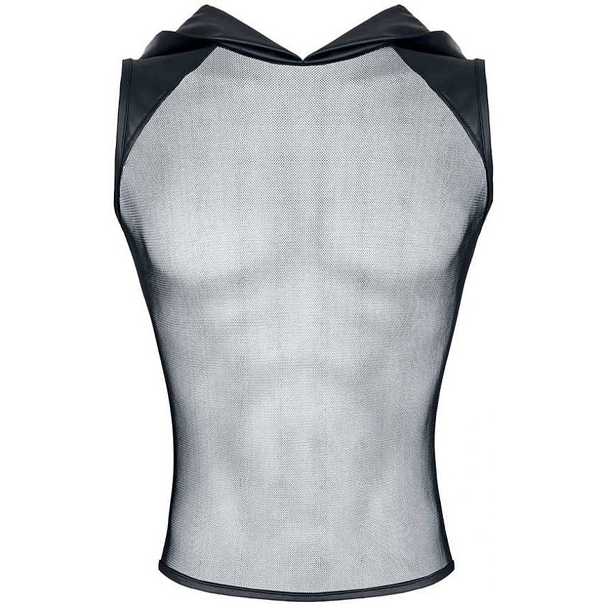 Regnes Fetish Planet men's sleeveless hooded t-shirt S – 4