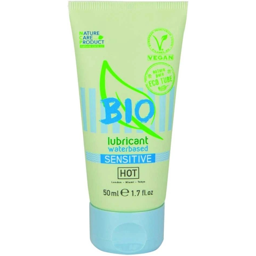 Hot Vandens pagrindo lubrikantas „Bio Sensitive“, 50 ml
