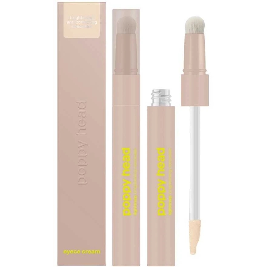 L'Oreal Poppy Head Valoa Heijastava ja Korjaava Silmänaluskosmetiikka „Eyece Kermainen“ 03 „Vanilla Frost"