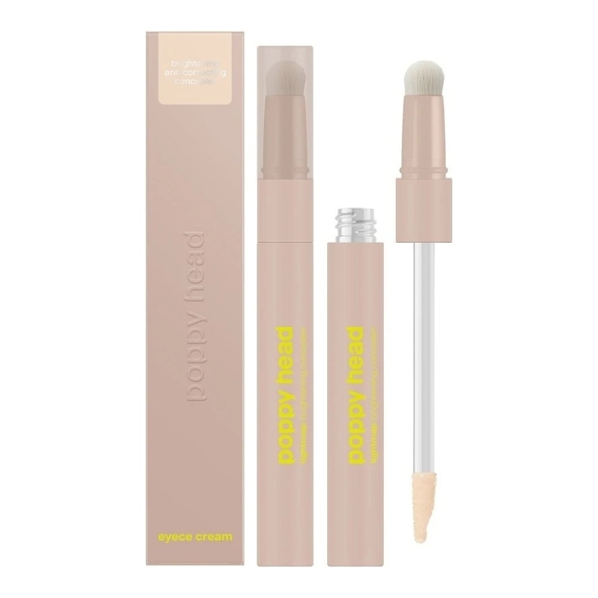 L'Oreal Poppy Head Valoa Heijastava ja Korjaava Silmänaluskosmetiikka „Eyece Kermainen“ 03 „Vanilla Frost" – 2