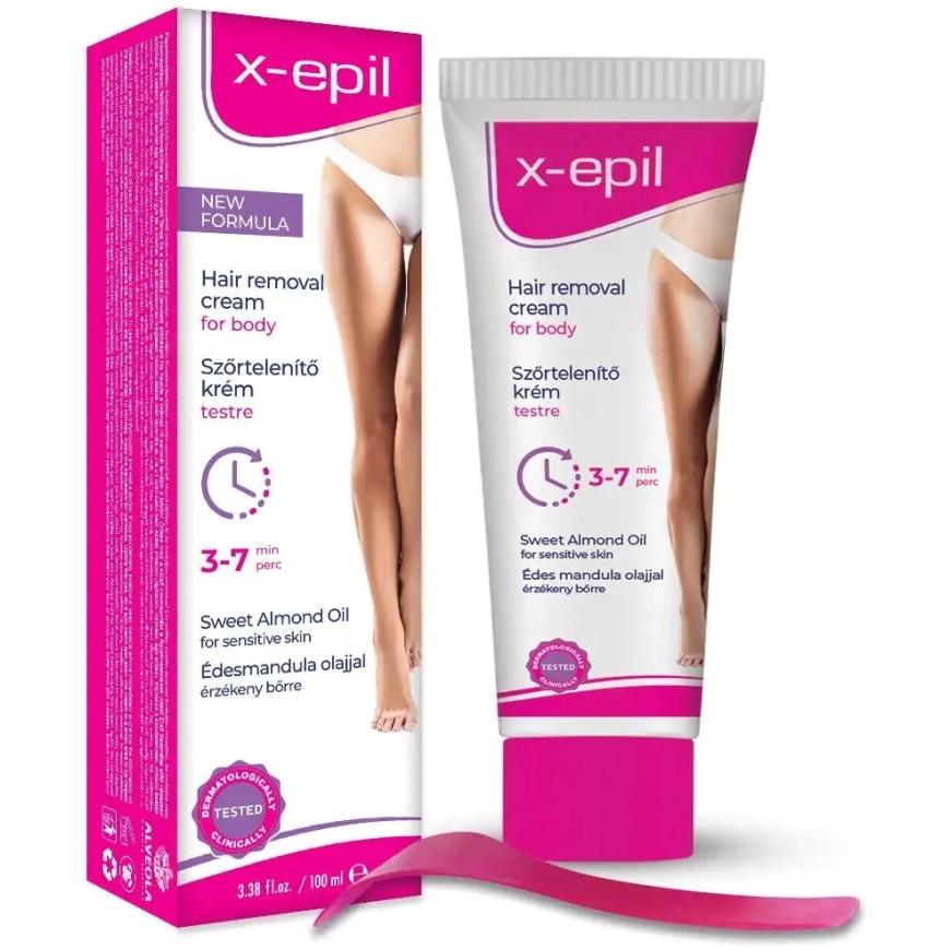 X-Epil Silky Finish Крем для эпиляции для чувствительной кожи, 100 мл