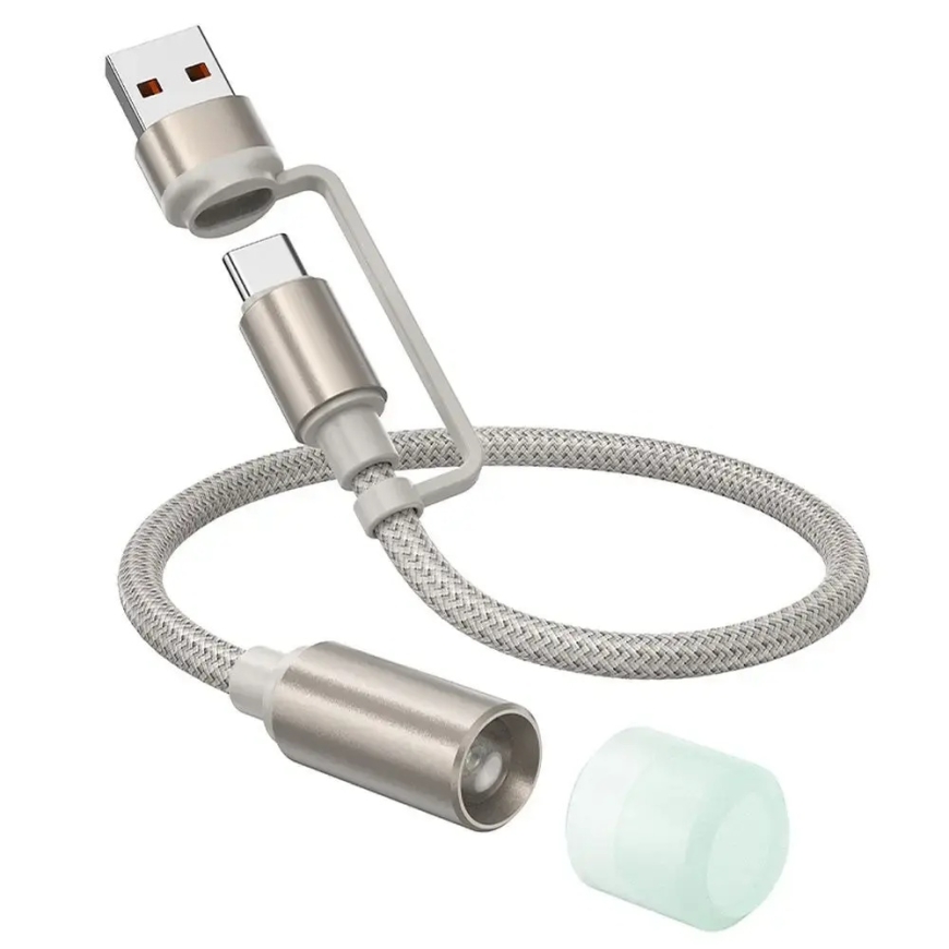 Hoco UA38C провод для передачи данных и зарядки | USB-A на USB-C | 0.3m | золотой – 2