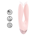 Loveline By Shots Rozā Amour - Divu motoru vibrators - Rozā