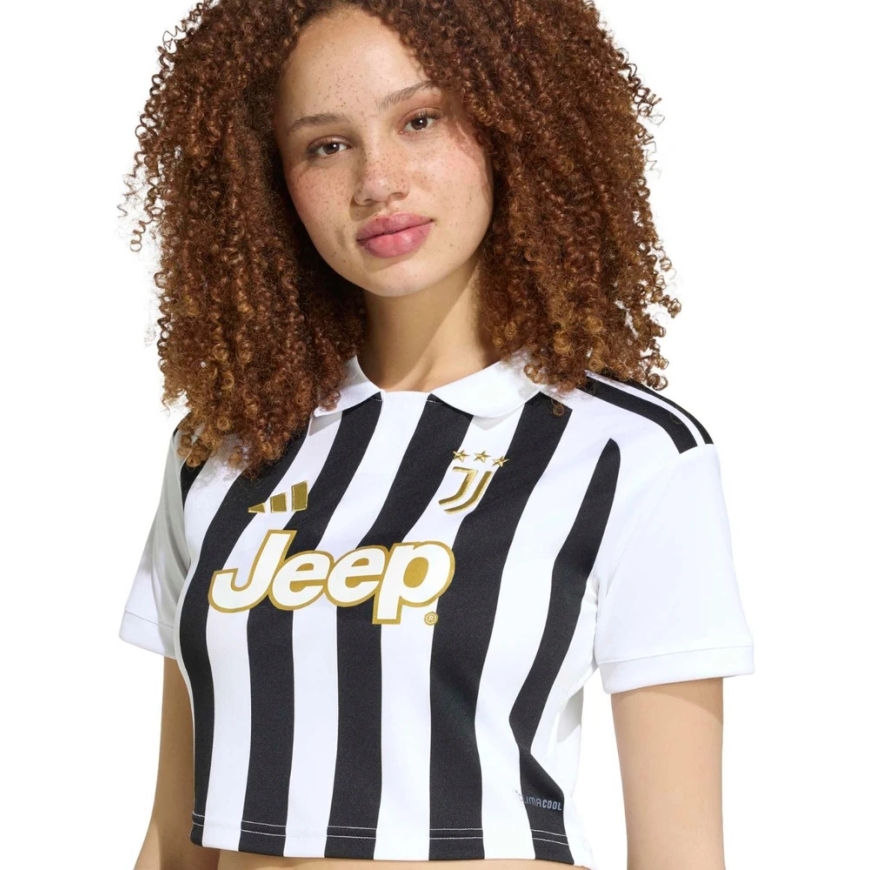 Sieviešu adidas Juventus 26/27 Home Cropped Jersey balta un melna KB8878 (L) – 5