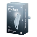 Satisfyer Pocket Pro 1 kliitoristimulaator rõhuhoogudega Sinine Satisfyer Pocket Pro 1 kliitoristimulaator rõhuhoogudega Sinine