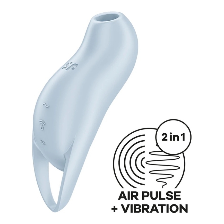 Satisfyer Pocket Pro 1 klitoristimulaattori paineaaltojen kanssa Sininen – 4