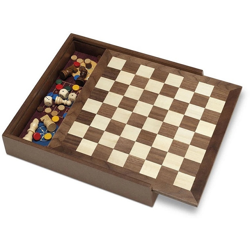 Набор настольных игр из 5 предметов Cayro Plus Дерево 29 x 29 см – 2