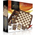 5 Piece Board Game Set Cayro Plus Wood 29 x 29 cm 5 Piece Board Game Set Cayro Plus Wood 29 x 29 cm