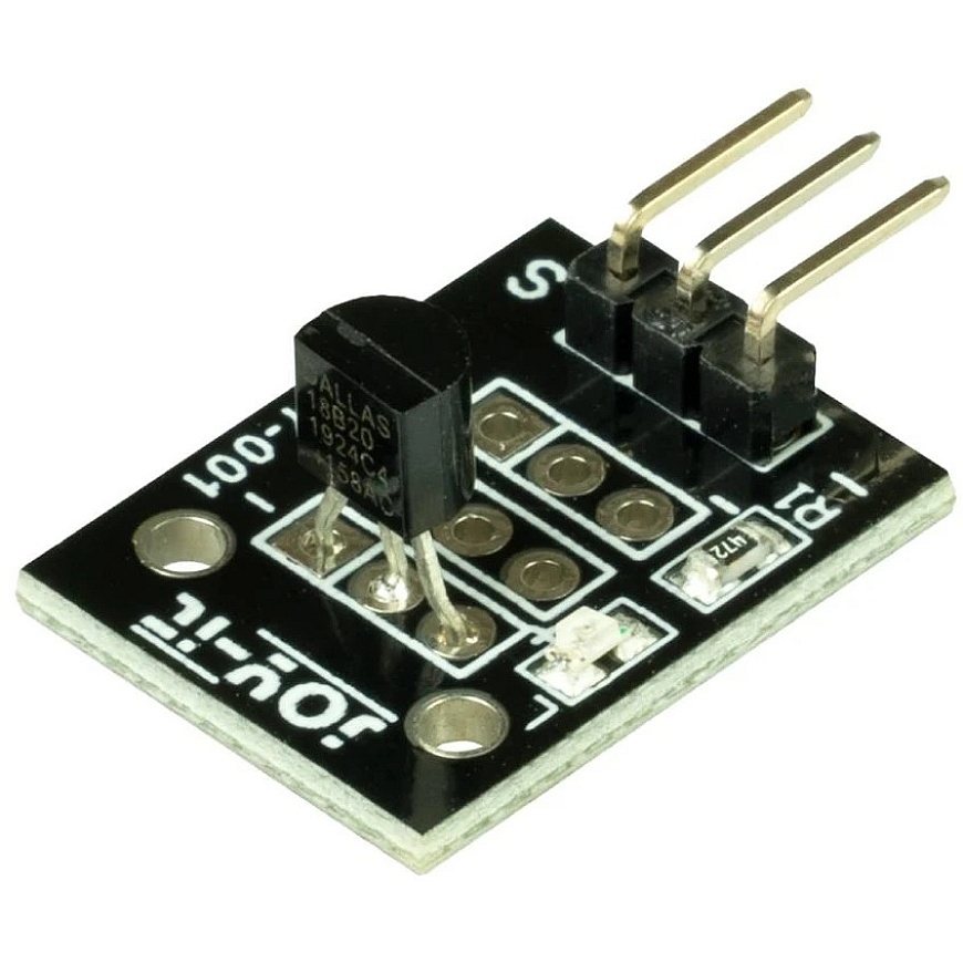 DS18B20 digitaalne 1-juhtme temperatuurisensor - Joy-IT KY-001