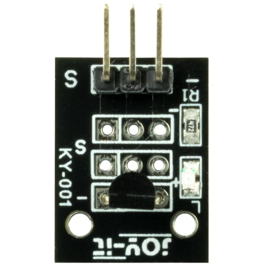 DS18B20 digitaalne 1-juhtme temperatuurisensor - Joy-IT KY-001 – 2