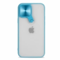 Tel Protect Cyclops -puhelinsuojus iPhone 12 Pro Max:lle sininen (kameroiden linssisuojalla) Tel Protect Cyclops -puhelinsuojus iPhone 12 Pro Max:lle sininen (kameroiden linssisuojalla)