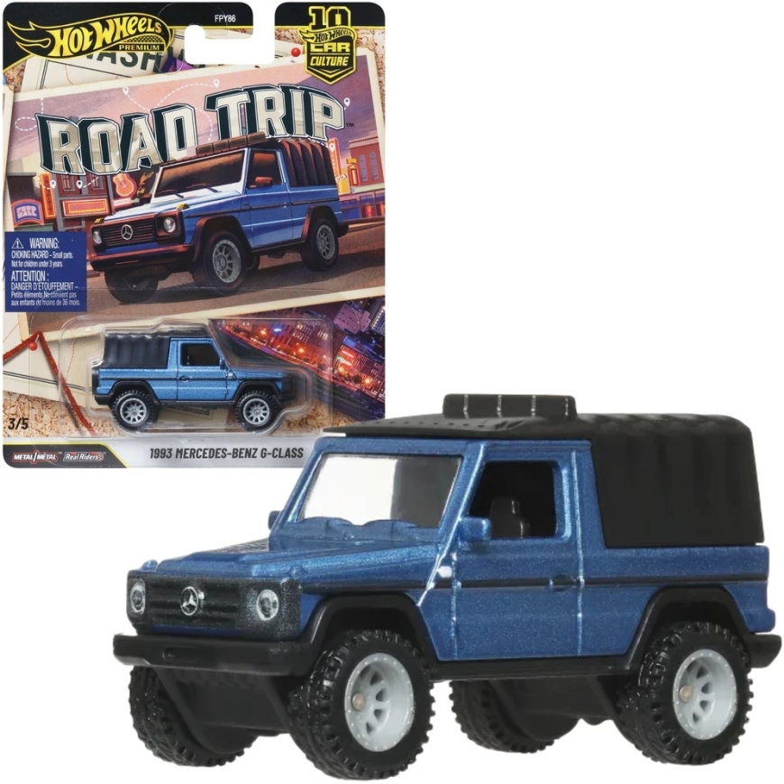 Hot Wheels Premium Car Culture Иконические автомобили Mercedes-Benz G-Class 1993