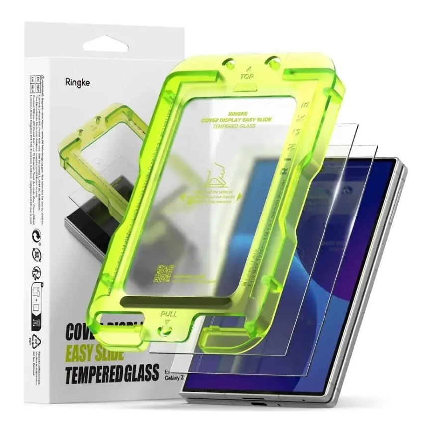 Ringke Cover Display Easy Slide tempered glass for phone Samsung Galaxy Z Fold 8 (F971) (2 pcs.)