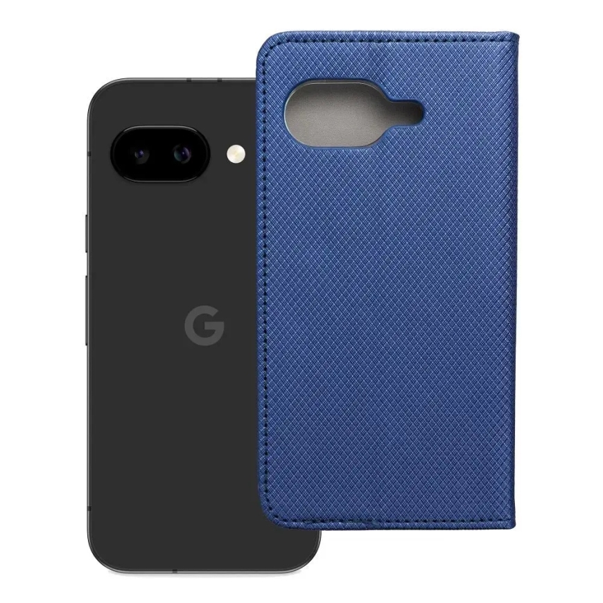 Flip aizsargs Google Pixel 9a Smart Case, tumši zils