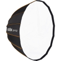 Apgaismojuma iekārtas - Godox Quick Release Parabolic Softbox QR PF120, Profoto stiprinājums, sudrabains Apgaismojuma iekārtas - Godox Quick Release Parabolic Softbox QR PF120, Profoto stiprinājums, sudrabains