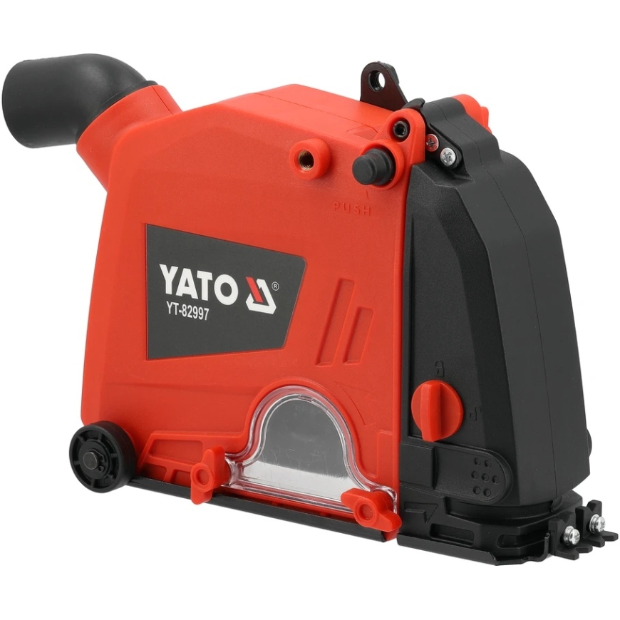 Toya Sa Poland Putekļu noņemšanas piederums 150 mm rievām, slīpētājiem YT-821014, YT-821017, YT-821023, YT-821024 (YT-82997)