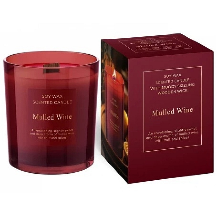 Mondex Kvepianti žvakė stiklinėje Mulled Wine 240 g