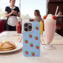Strawberry maciņš telefonam iPhone 12 | iPhone 12 Pro zils Strawberry maciņš telefonam iPhone 12 | iPhone 12 Pro zils