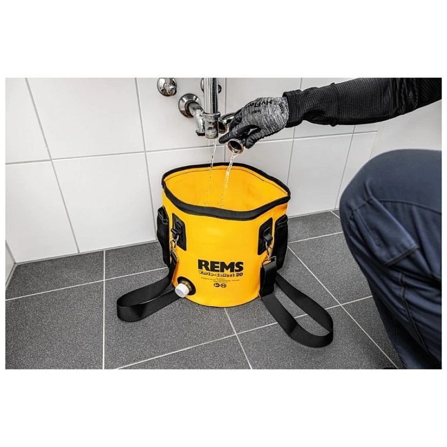 Lanksti skysčių surinkimo sistema REMS Vario-Collect 20 Set, 20l – 2