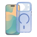 Aurora phone case with MagSafe support for iPhone 15 Pro blue Aurora phone case with MagSafe support for iPhone 15 Pro blue