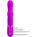 Pretty Love Flirtation PRETTY LOVE - Cammy Violet, Twinkled softness, 7 thrusting functions, 7 vibration functions, 4 rolling fu Pretty Love Flirtation PRETTY LOVE - Cammy Violet, Twinkled softness, 7 thrusting functions, 7 vibration functions, 4 rolling fu
