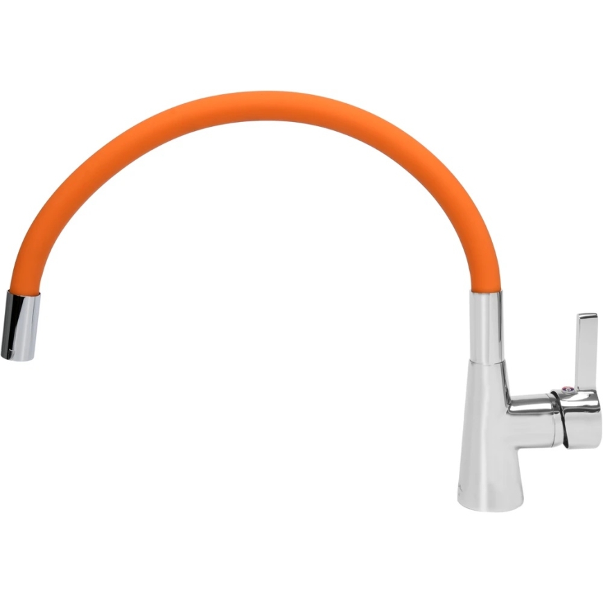 Elastīga izlietnes jaucēja ar elastīgu snīpi - 'FLEXIBLE' ORANŽS – 2