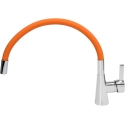 Flexible Faucet Mixer with a Flexible Spout - 'FLEXIBLE' ORANGE Flexible Faucet Mixer with a Flexible Spout - 'FLEXIBLE' ORANGE