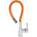 Paindlik kraanisegisti painduva kraanaga - 'FLEXIBLE' ORANŽ Paindlik kraanisegisti painduva kraanaga - 'FLEXIBLE' ORANŽ