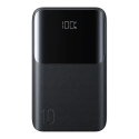Joyroom JR-QP191 Star Series Mini ārējais akumulators (powerbank) | 10 000 mAh | 22.5W | USB-A, USB-C | LED ekrāns | melns Joyroom JR-QP191 Star Series Mini ārējais akumulators (powerbank) | 10 000 mAh | 22.5W | USB-A, USB-C | LED ekrāns | melns