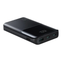Joyroom JR-QP191 Star Series Mini išorinė baterija (powerbank) | 10 000 mAh | 22.5W | USB-A, USB-C | LED ekranas | black Joyroom JR-QP191 Star Series Mini išorinė baterija (powerbank) | 10 000 mAh | 22.5W | USB-A, USB-C | LED ekranas | black