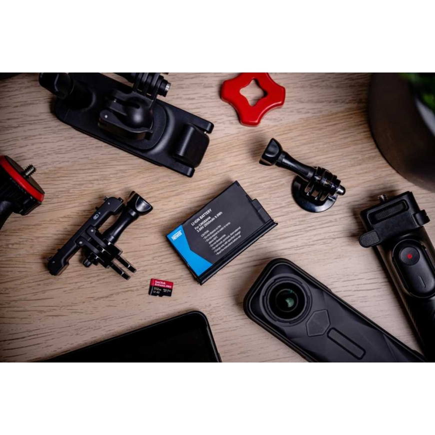 Batteri - Newell CINSBAHA 2550mAh Laetav Insta360 X5 jaoks – 5
