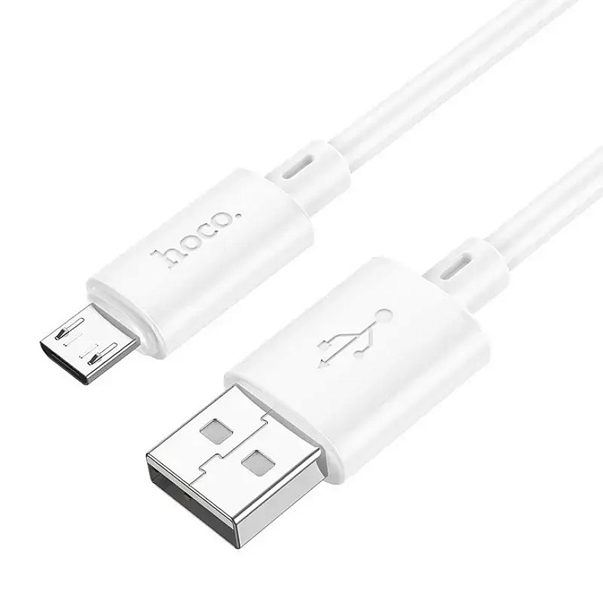 Hoco X88 провод для передачи данных и зарядки | USB-A на Micro USB | 12W | 1m | белый