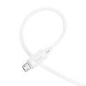 Hoco X88 datu pārraides un uzlādes vads | USB-A uz Micro USB | 12W | 1m | balts
