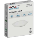 V-tac 18W LED upotettava paneeli, valkoinen, 4000K, virtalähteen kanssa V-tac 18W LED upotettava paneeli, valkoinen, 4000K, virtalähteen kanssa