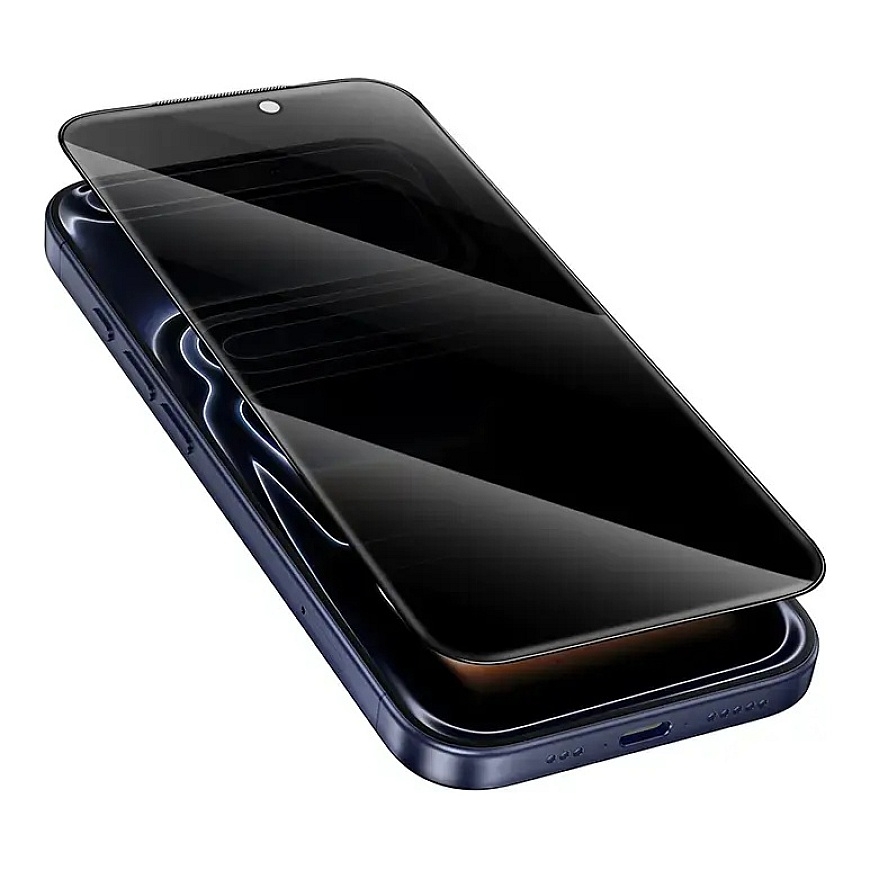 Borofone BF7 Diamond Armor Full Screen Anti-spy grūdintas apsauginis stiklas telefonui iPhone 17 Pro Max (privatumo efektas) (10 – 4