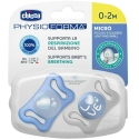 Chicco Соска для успокоения микросиликон ночная 2шт 0-2м Chicco Соска для успокоения микросиликон ночная 2шт 0-2м