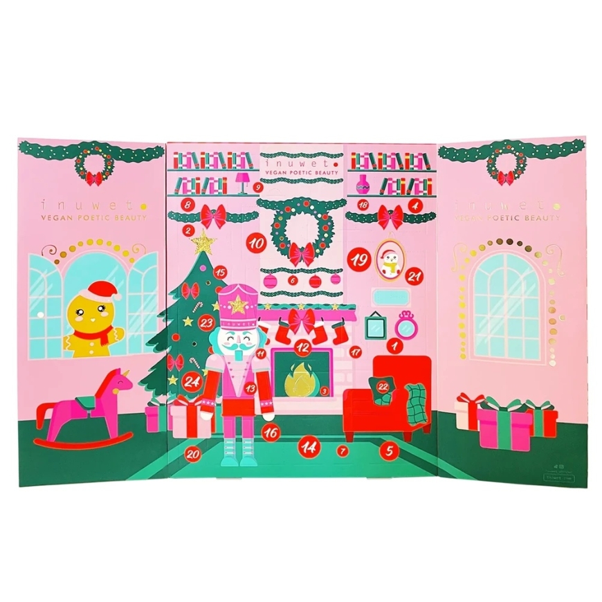 Set Inuwet Inuwet Makeup Advent Calendar, 24 vnt.