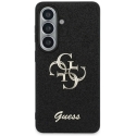 Guess Fixed Glitter Big 4G Metal Logo Case for Samsung Galaxy S26 in Black Guess Fixed Glitter Big 4G Metal Logo Case for Samsung Galaxy S26 in Black