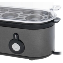 Adler Mesko MS 4485 GM Kiaušinių virimo aparatas 3 kiaušiniams | automatinis | metalinis korpusas Adler Mesko MS 4485 GM Kiaušinių virimo aparatas 3 kiaušiniams | automatinis | metalinis korpusas