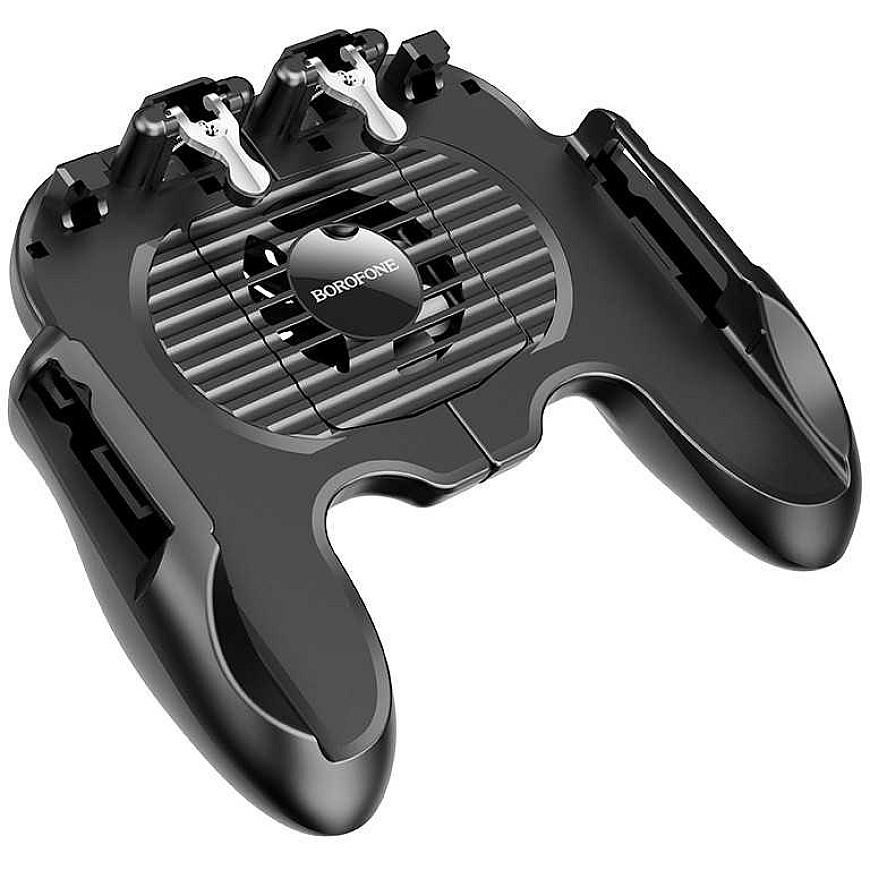 Žaidimų valdymo pultelis Borofone BG3 Warrior Cooling Gamepad juodas