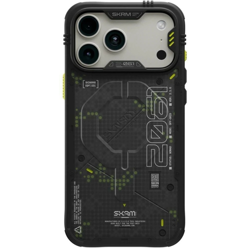 Чехол Skinarma Vigor XE MagSafe для iPhone 18 Pro Max / 17 Pro Max, серый