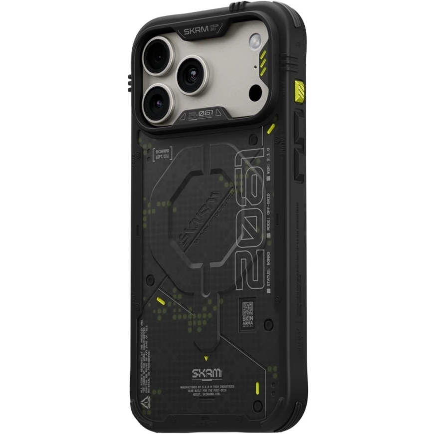 Dėklas Skinarma Vigor XE MagSafe, skirtas iPhone 18 Pro Max / 17 Pro Max, pilkas – 3
