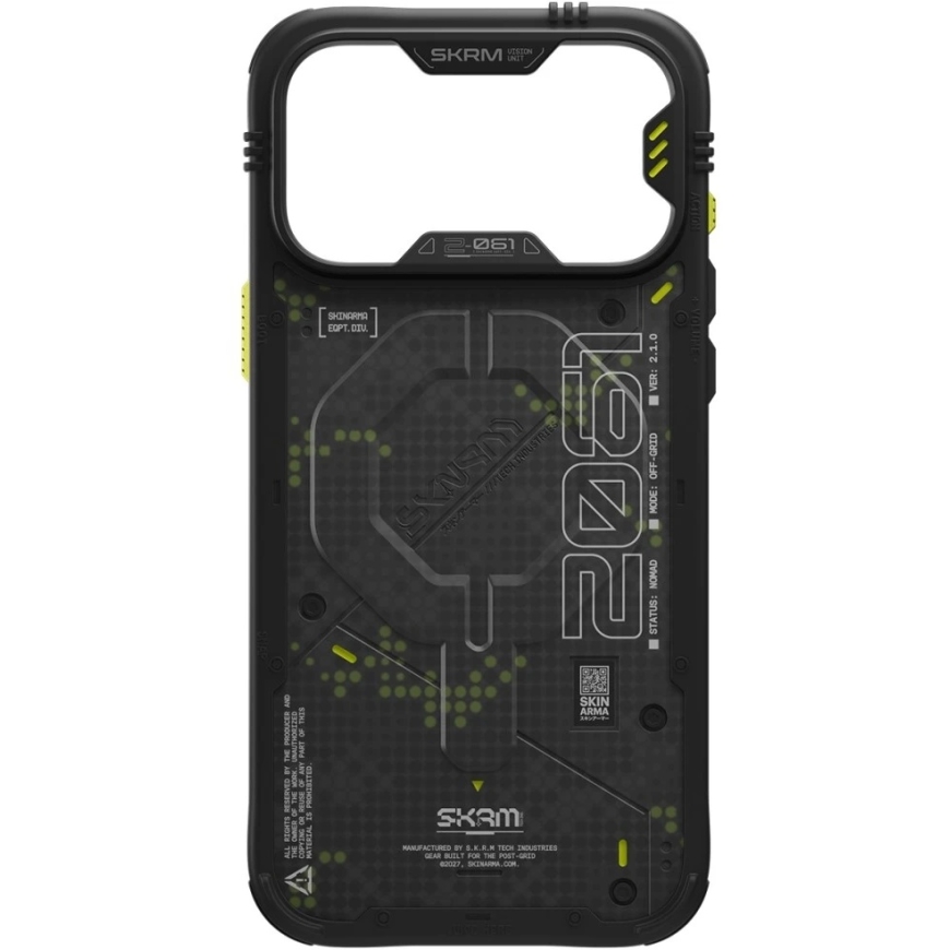 Skinarma Vigor XE MagSafe -kotelo iPhone 18 Pro Max / 17 Pro Max:lle, harmaa – 5