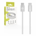 Mobile Origin 60W UltraSlim USB-C uz USB-C kabelis 1 m CB11 Balts