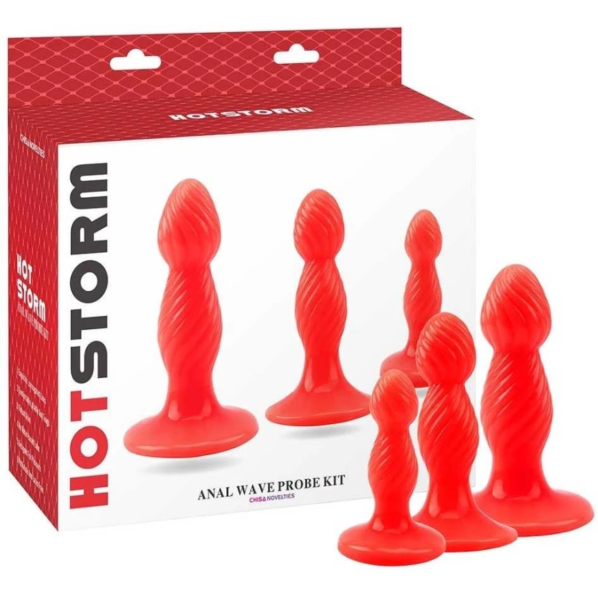 Hot Storm CHISA karstā vētra anālo viļņu zondus komplekts – 2