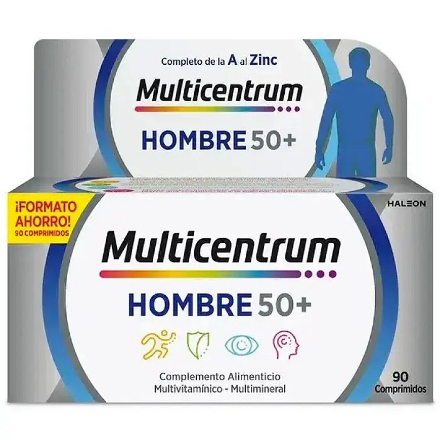 Multicentrum Vīriešiem 50+ 90 tabletes
