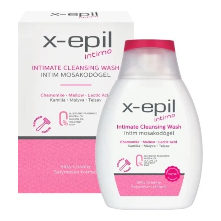 X-Epil Intimate Cleansing Wash Intimate Wash Gel, 250 ml