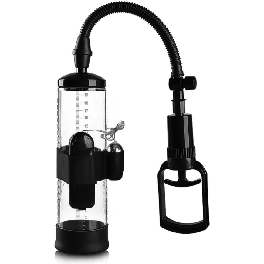 B-sarjan Power Pump - Powerpump MAX Värisevä - Musta&Selkeä