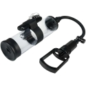 Серия B Power Pump - Powerpump MAX с вибрацией - Черный&Прозрачный Серия B Power Pump - Powerpump MAX с вибрацией - Черный&Прозрачный